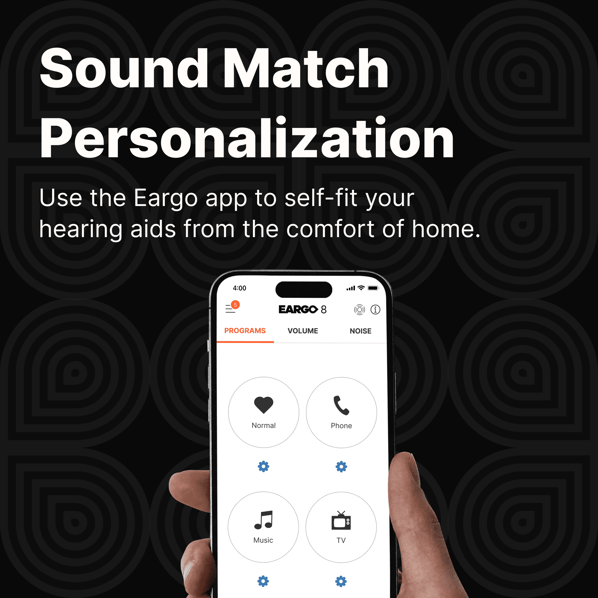 Eargo 8 Virtually Invisible Self Fitting FDA Cleared OTC CIC Hearing Aids Most Advanced Model with Smart Sound Adjust and Sound Match Technology Rechargeable Lifetime Customer Support