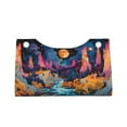 thumbnail image 2 of Honeii Fantasy Cosmic Landscape for Tissue Box Cover/Holder - Covers Rectangular Shaped Boxes with a Contemporary Finish - Designed with Modern PVC Leather, 2 of 7