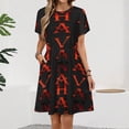 thumbnail image 2 of Havana Cuba Sundress Short Sleeve Dress Summer Women Clothes Dress for Women Dresses, 2 of 7