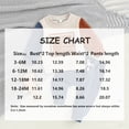 thumbnail image 7 of Zehjuhan 2Pcs Toddler Baby Boy Letter Print Long Sleeve Outfit Sweatshirt and Pants Fall Winter Clothes Set Blue，6-12M, 7 of 7
