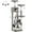 Gray, variant on Pefilos 70" Cat Tree Tower for Indoor Cats, Multi-Level Cat Tree House Cat Scratching Post with 2 Perches, 2 Cat Condos, Hammock and 2 Pompoms, Pink