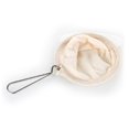 thumbnail image 1 of Reusable Coffee Filter Bag Flannel Cloth for Tea Strainer with Stainless Steel Handle 1 Set Drip Coffee Maker Accessories, 1 of 4