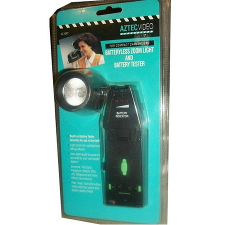Aztec Video Batteryless Zoom Light and Battery Tester For 8mm & VHS_C (The Best Of Aztec Camera)