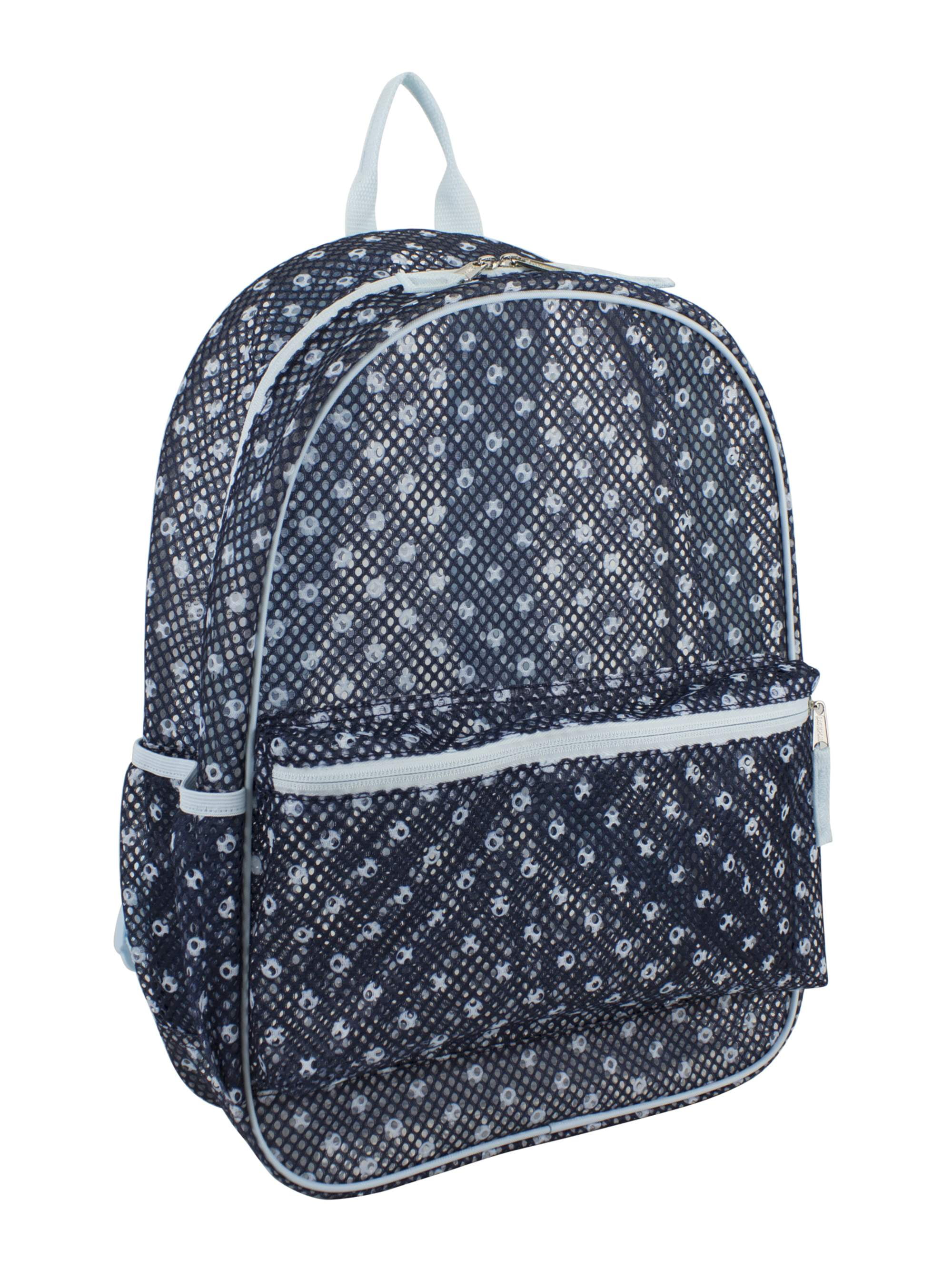 Mesh Backpack with Padded Adjustable Straps - 0