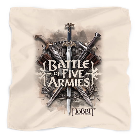 The Hobbit Battle of Armies Bandana (21 in x 21 in)
