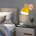 thumbnail image 4 of Modern Simple Wall Lamps Creative Macaron Wall Sconce for Yellow Aisle, 4 of 5
