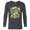 Charcoal Heather, variant on Disney and Pixar’s Inside Out 2 Joy & Anxiety Be Who You Are- Long Sleeve T-Shirt for Men - Customized-Navy