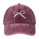 thumbnail image 1 of Gorra de béisbol para mujer, ajustable, clásica, baja, estampada, sin estructura, lisa, de poliéster., 1 of 4