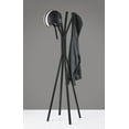 thumbnail image 3 of Adesso Toby Coat Rack, Black, 3 of 4
