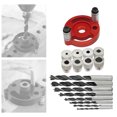 TUMALL Professional Self Centering Doweling Tool Wood Drill Guide Punch