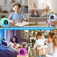 thumbnail image 5 of Despertador con luz despertador con altavoz Bluetooth, luz nocturna para niños, reloj despertador Digital para niños, adolescentes, dormitorio, 5 of 5