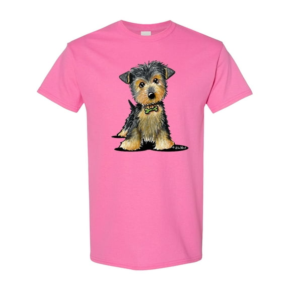 Inktastic Little Gent Yorkie T-Shirt