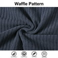 thumbnail image 6 of QPNGRP Men's Pullover Hoodies Plaid Long Sleeve Drawstring Casual Hooded Sweatshirts with Kanga Pockets Gray S, 6 of 6