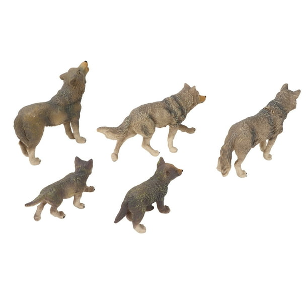 Wolf Figurine Toys Simulation Appearance Vivid Details Wolf Model