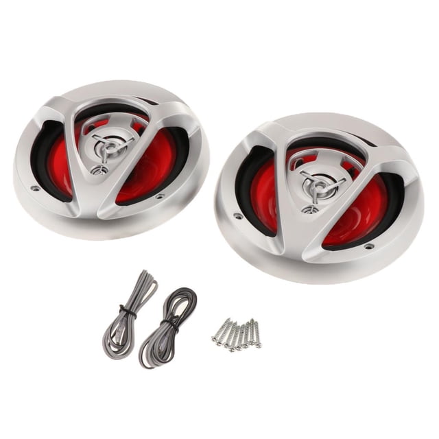 Altavoces coaxiales para coche Soledad 220 vatios 4 ohmios 6.5 pulgadas Bocinas estéreo para autos
