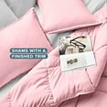 thumbnail image 5 of Bare Home Down Alternative Comforter Set - 3-Pieces - All Seasons - Queen, Light Pink, 5 of 8