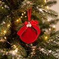 thumbnail image 5 of Leodye 1PCS Christmas Hanging Ball Pendants, Decorative Bauble Ornaments for Christmas Tree and Holiday Scene Arrangement -3.14IN, 5 of 7