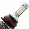 thumbnail image 3 of For Ford F-150 1992-2003 9007 LED Headlight High/Low Beam Bulbs Kit 6000K 2Pcs, 3 of 12