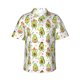 thumbnail image 1 of Fotbe Avocado Playing Music Camisa Hawaiana para Hombre Unisex – Camisa Casual de Verano con Botones de Manga Corta de Algodón y Lino,Medium, 1 of 7