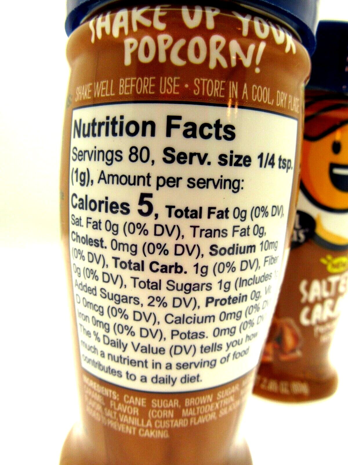 (3 pack) Kernel Season's Salted Caramel Popcorn Seasoning, Regular 2.85oz bottle