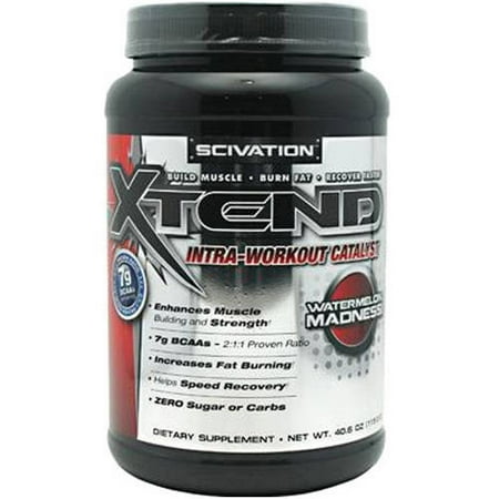 Scivation Xtend Intra-Workout Catalyst, Watermelon Madness, 90 SRV