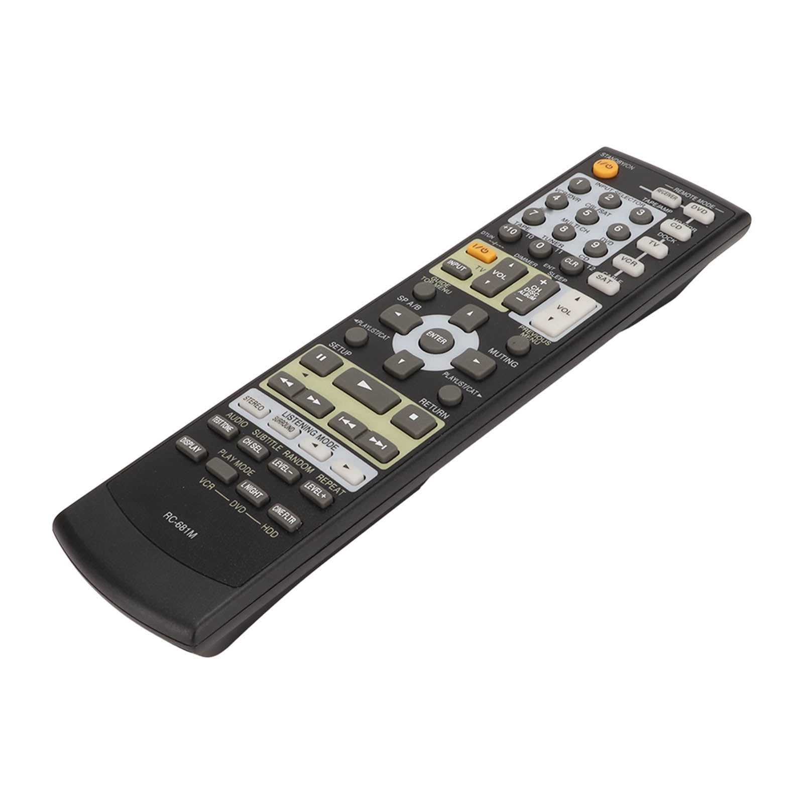 AV Receiver Remote Control, Wearable Universal ABS AV Receiver Accessories For SKW 550 For TXSR575B