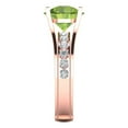 thumbnail image 3 of 3.39 ct Brilliant Round Cut Natural Peridot 14k Rose Gold Solitaire with Accents Engagement Bridal Wedding Ring Band Set size 9.25, 3 of 7