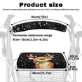 thumbnail image 6 of HELLHERO Rollator Walker Seat Covers Reindeer Rollator Walker Seat and Backrest Rollbar Covers Set for Senior Breathable Easy Fit for Fit Walkers, 6 of 7