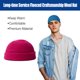 thumbnail image 5 of Sonducket Gorro de a prueba de frío para mantener el calor a prueba de viento gorro de lana transpirable para deportes al aire libre gorros Sombreros Rosa roja Sonducket AP009095-16, 5 of 6