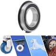 thumbnail image 2 of Unique Bargains 6905NR2RS Deep Groove Ball Bearings 25x42x9mm P4 Double Rubber Seal Lubricated Bearings 1 Pc Car Scooter Skateboard Wheel Universal Silver Tone Black, 2 of 6