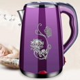 thumbnail image 4 of Stainless Steel Electric Kettle Double Wall Tea Kettle 2.3l Fast And Quite Boiling Auto Shut-off Protection (black), 4 of 4