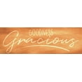 thumbnail image 2 of Prime, Marcus 14x7 Gold Ornate Wood Framed with Double Matting Museum Art Print Titled - Goodness Gracious 1, 2 of 4