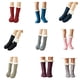thumbnail image 3 of Guardurnaity 4 piezas de calcetines altos hasta el muslo JK Cosplay sobre la rodilla antideslizante estilo pijo calcetín largo cálido botas calcetería para Medias Violeta Guardurnaity AP008855-08, 3 of 6