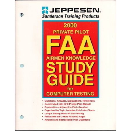 Pre-Owned Private Pilot FAA Airmen Knowledge Study Guide for Computer Testing: 2000 Paperback