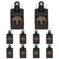 thumbnail image 2 of Temperature Control Switch for Kettle Thermostat Thermal Control with Knob DIY Enthusiasts Compact 10Pcs, 2 of 5