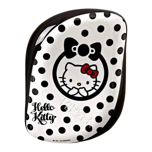 Cepillo Desenredante Compact Styler Hello Kitty Black de bolsillo