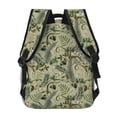 thumbnail image 4 of Fotbe Tropical Plants Green Pattern Casual Backpack for School, Travel, and Outdoor Activities - Durable, Lightweight, and Comfortable, 4 of 5