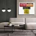 thumbnail image 6 of Epic Graffiti 'Picasso Chief Enemy' by Gregory Constantine, Giclee Canvas Wall Art, 54"x40", 6 of 8
