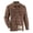 Russet Plaid, variant on Plaid Sherpa Lined Fleece CPO Shirt Jacket Carbon Plaid L Tall