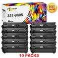 thumbnail image 1 of Toner Bank Compatible Toner Cartridge Replacement for Dell 331-9805 High Yield (Black, 10-Pack), 1 of 8