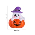 thumbnail image 4 of JJKBVCLO Halloween Pumpkin Tabletop Sculpture For Home And Party Festive Desktop Ornament, 4 of 9