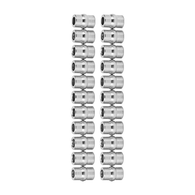 22pcs RC Shock Damper Ball Head para Arrma 4x4 1/10 Accesorios de Actualización de Control Remoto ANGGREK Otros