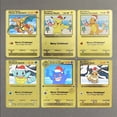 thumbnail image 4 of 10000 Points High HP Pikachu Charizard Arceus Mewtwo Gold Black English Metal Card Vmax Mega GX V Game Collection Cards, 4 of 5