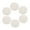 BlueJ, variant on Uioepy Cotton Rope Woven Meal Mat Circular Cotton Thread Woven Cup Mat Pot Mat Kitchen Table Thickened Insulation Mat Kitchen Utensils Set Yellow , 1 Set of Placemats (6Pc Placemats + 1*Shelf)