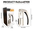 thumbnail image 3 of Alloy Sparkling Champagne Cork Remover - Ergonomic Handle Cork Puller for Wine, Bar, Party & Wedding (14x9cm), 3 of 4