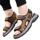 thumbnail image 1 of Sandalias para Hombre Zapatos Deportivos Casuales Playa Con Suela Suave (marrón Oscuro 43), 1 of 9