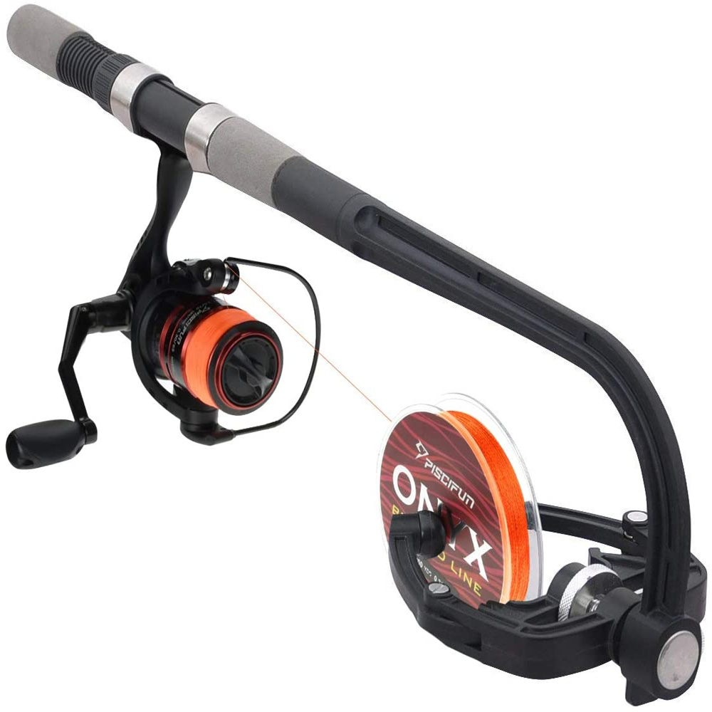 Details about  / Fishing Line Winder Reel Spool Spooler System Portable Fishing Tackle Accessory