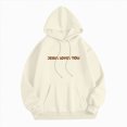 thumbnail image 4 of Kaprioy Hoodies for Women Letter Graphic Bible Verse Oversized Long Sleeve Jesus Faith Sweatshirts Pullover Outdoor Top Streetwear Casual Hoodie Pullover Sweatshirt With Pockets Tops, 4 of 5