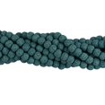 thumbnail image 1 of 1set de Rosarios milímetros Sueltos Roca Volcánica Estándar 15 '' Azul claro, 1 of 5