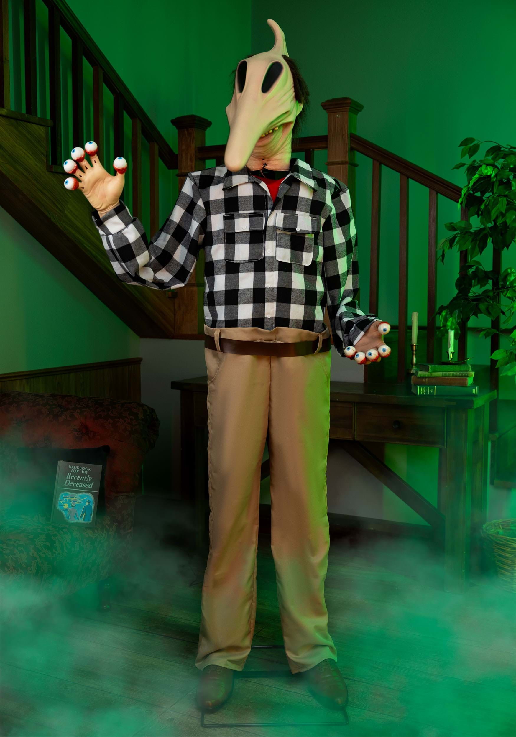 Outdoor Decor - Swinging Decrepit Doll Animated Halloween